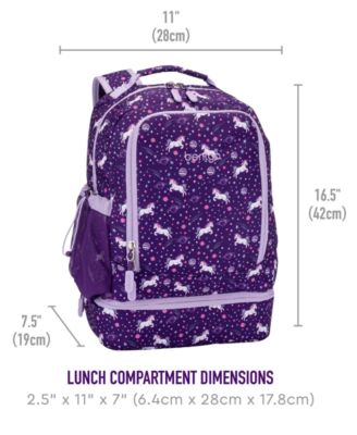 Kids Prints 2-in-1 Backpack &amp; Lunch Bag - Unicorn