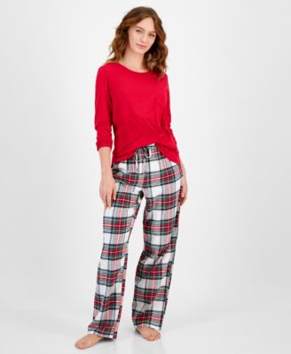 Family Pajamas - Women's Mix It Stewart Pajamas Set