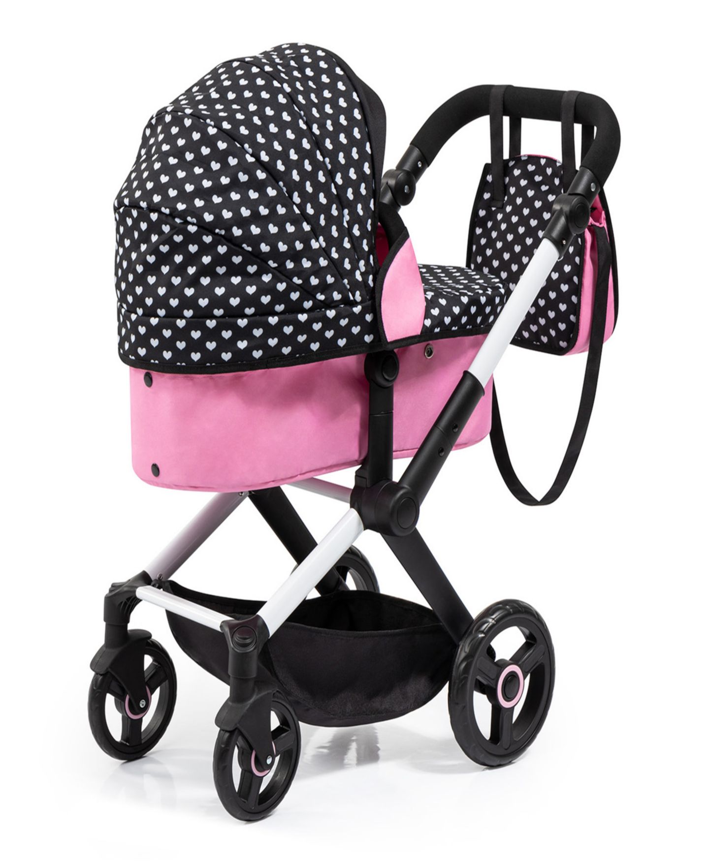 Детские аксессуары для кукол Bayer Design Dolls - Hearts Pram Xeo Set — фото 4