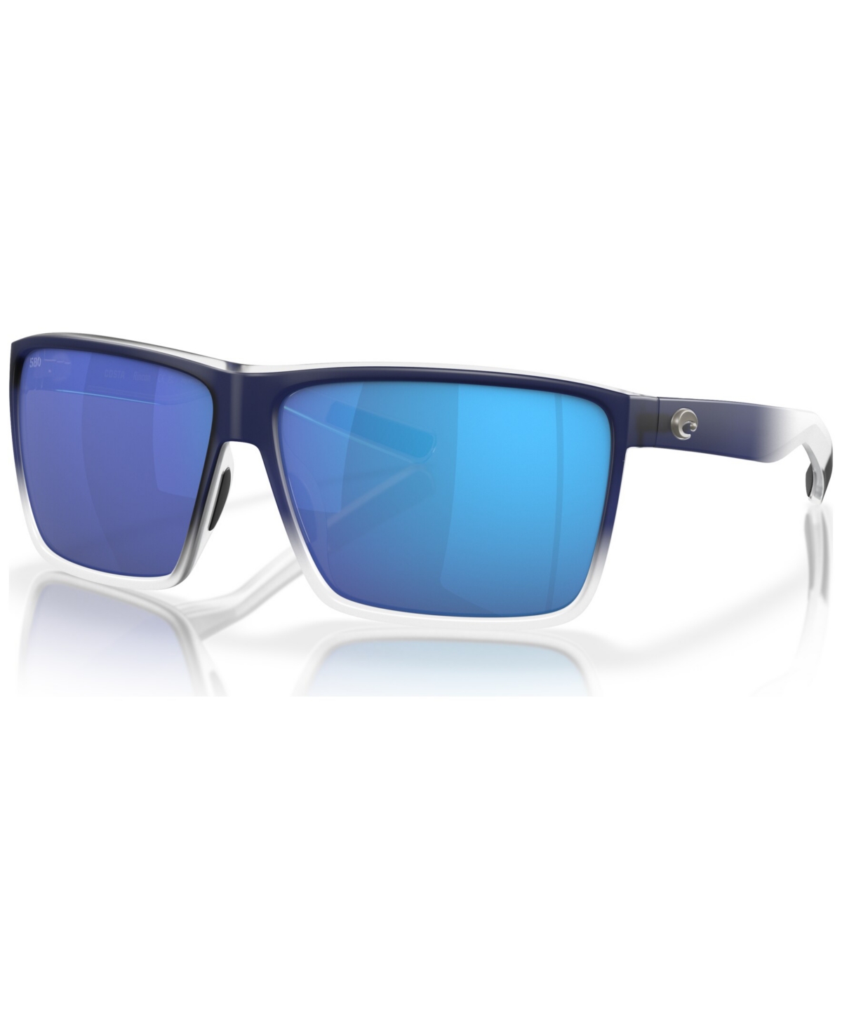 Men's Polarized Sunglasses, Rincon - Matte Blue Fade