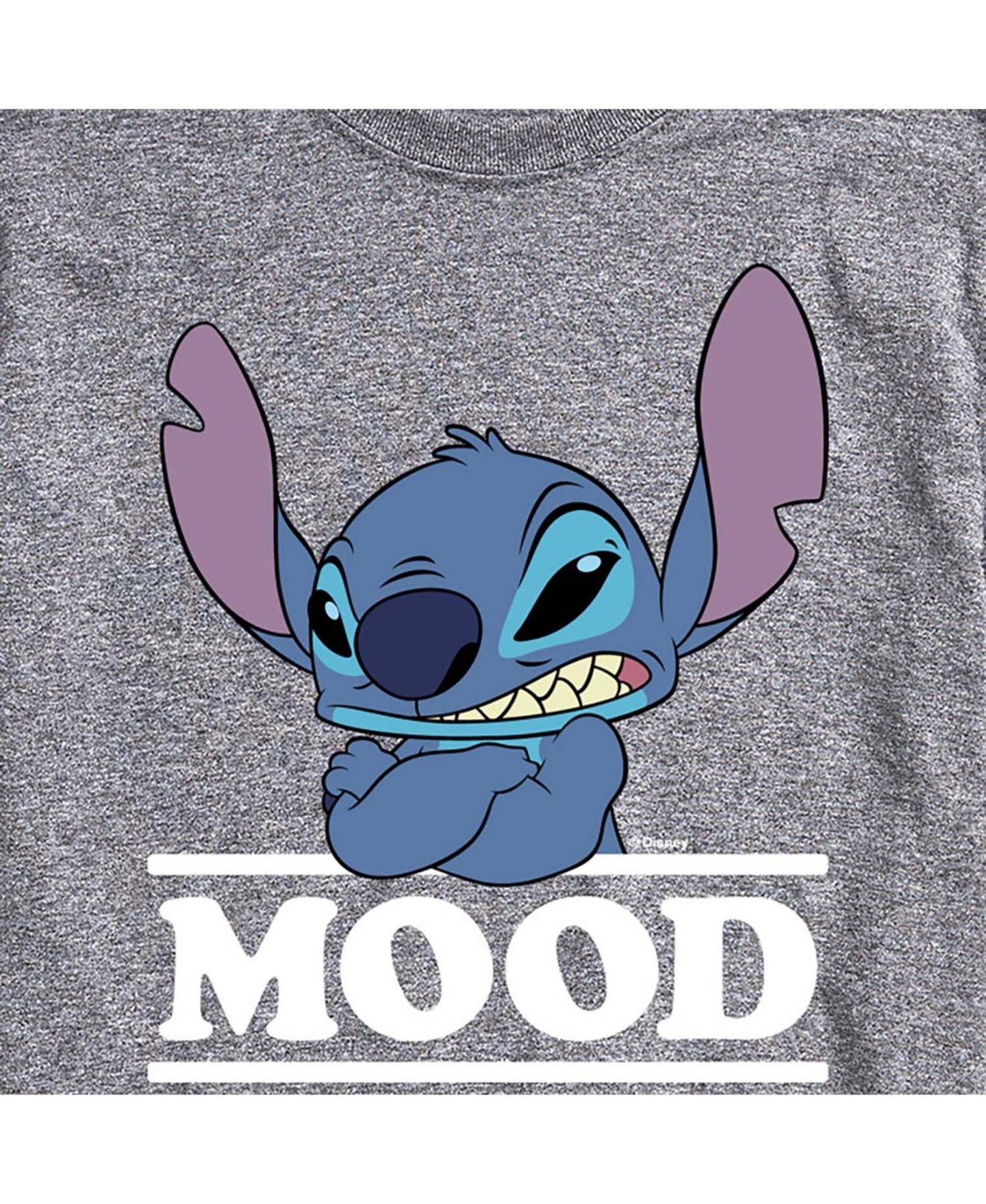 Мужская футболка AIRWAVES Lilo and Stitch Graphic, цвет: Серый — фото 3