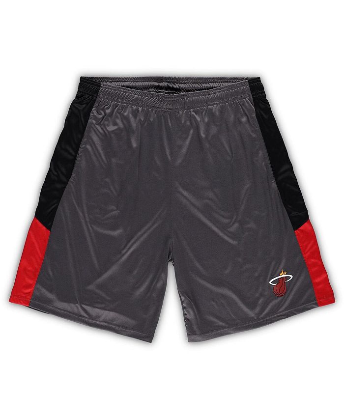 Fanatics Men's Gray Miami Heat Big and Tall Shorts Macy's