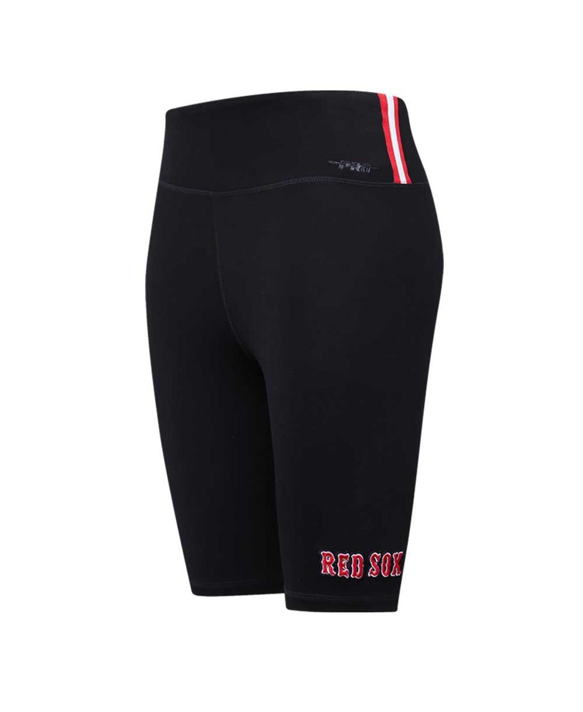 Shop Pro Standard Women's  Black Boston Red Sox City Scape Bike Shorts