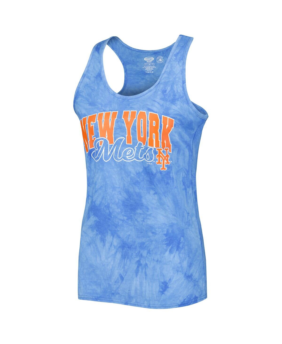 Shop Concepts Sport Women's  Royal New York Mets Billboard Racerback Tank Top And Shorts Sleep Set