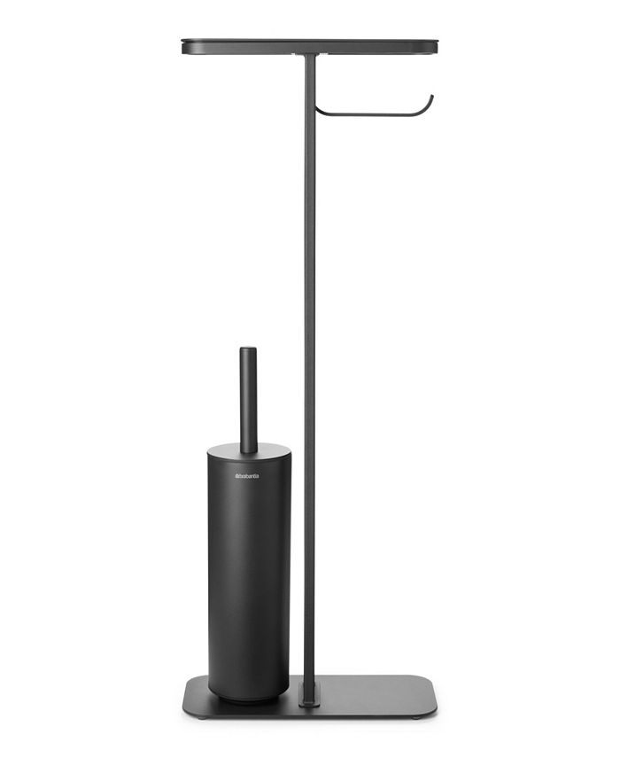 Brabantia Spazzola Ricambio Per WC MindSet – In Silicone, Antiscivolo E Igienica, Colore Infinite Grey