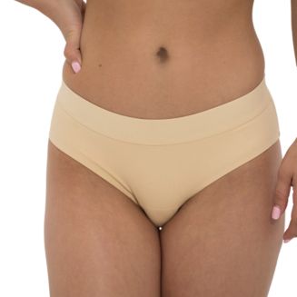 Naked Rebellion Women's Nude Shade Mesh Hipster Bikini Panty - Macy's