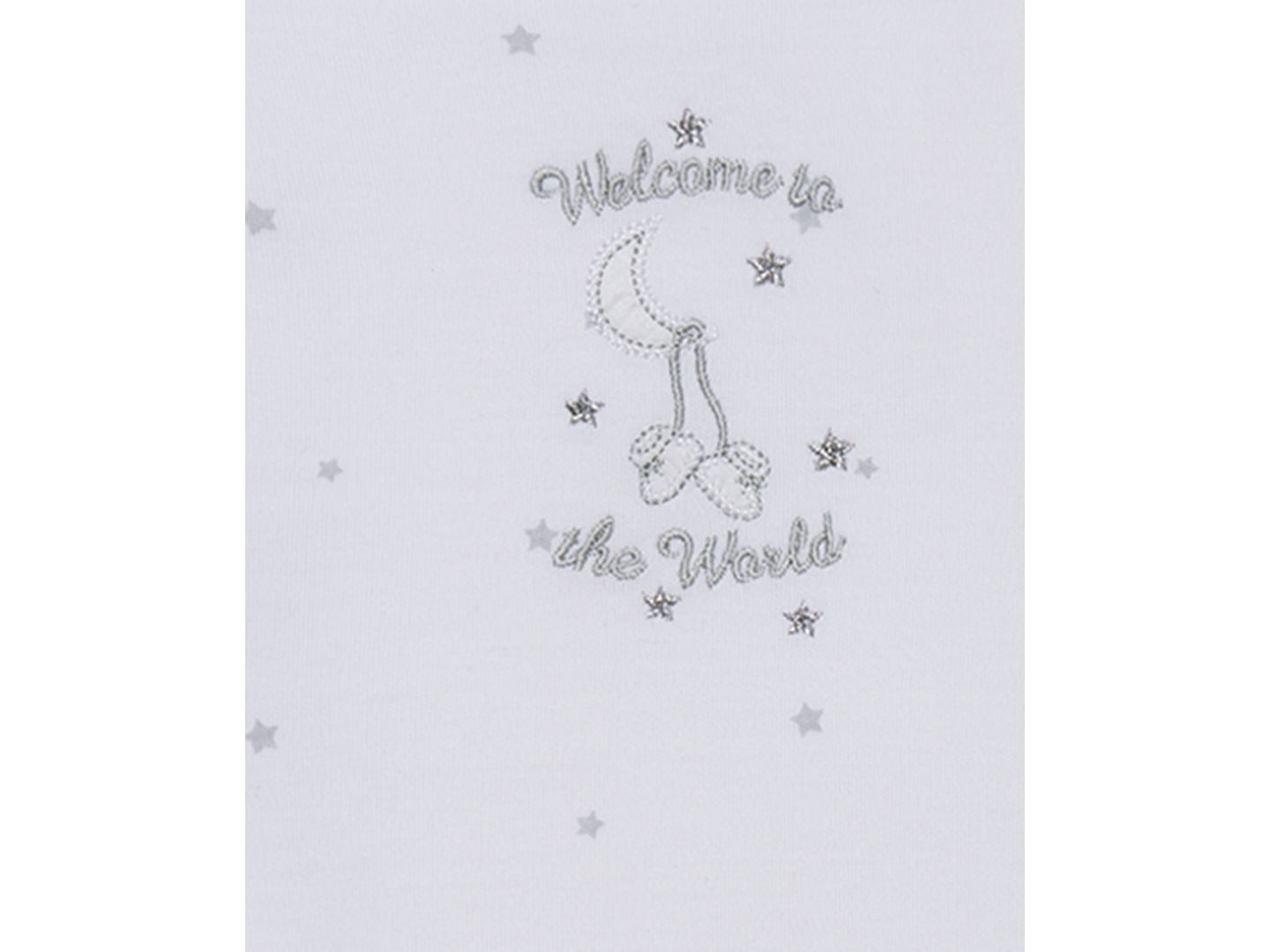 Комплекты Little Me Welcome To The World Gown and Hat, 2 Piece Set для малышей, цвет: Белый — фото 3