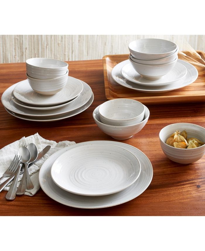 Sango Siterra Round 16 Piece Dinnerware Set, Service for 4 Macy's