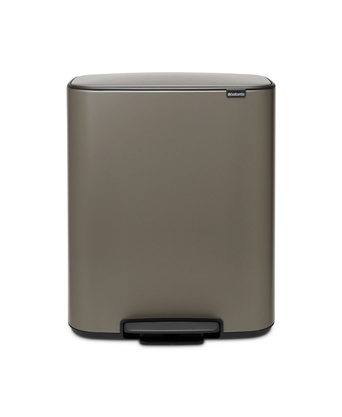 Brabantia Bo Step on Trash Can, 16 Gallon, 60 Liter Macy's