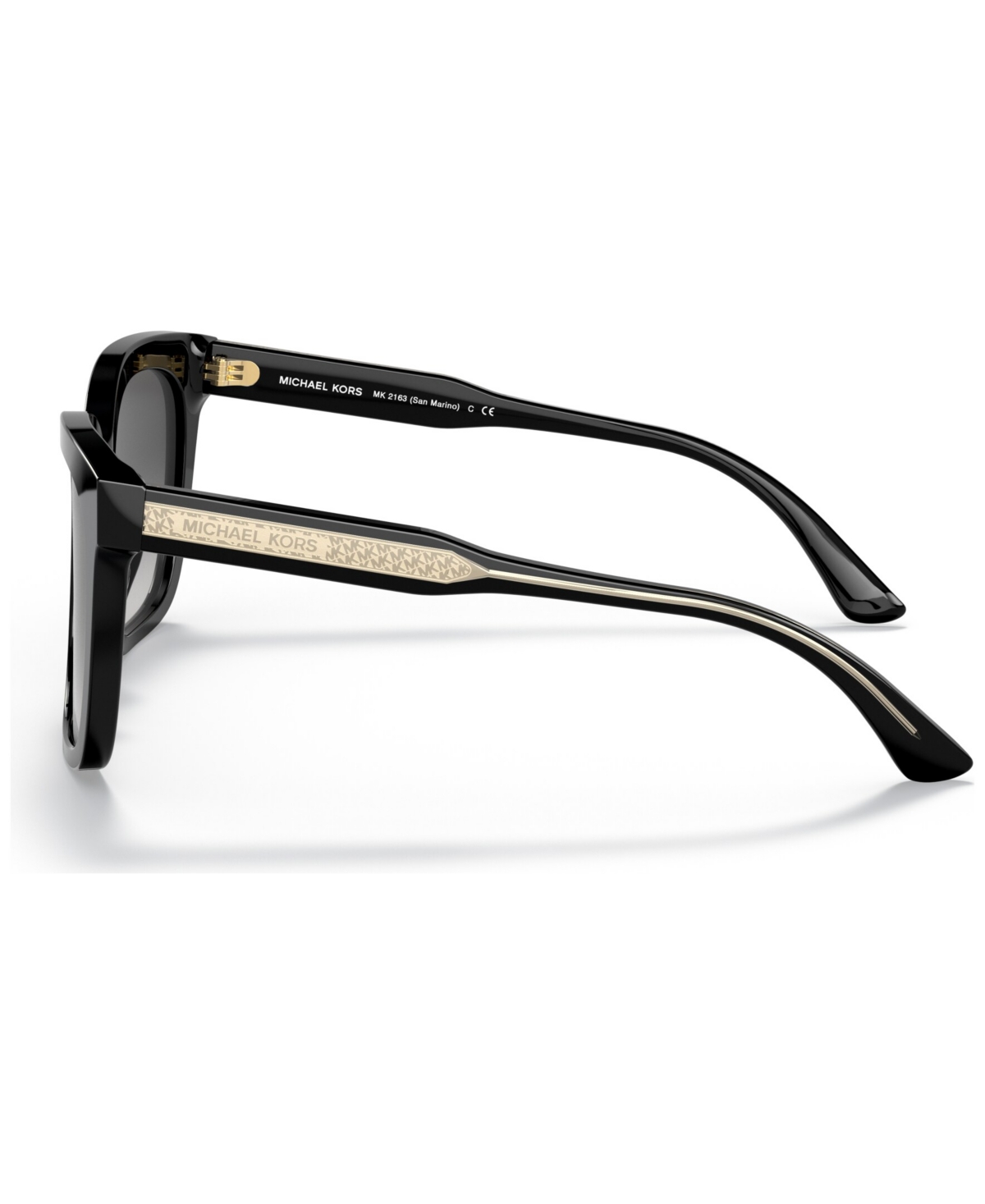 Michael Kors Woman Sunglass Mk2163 San Marino In Black