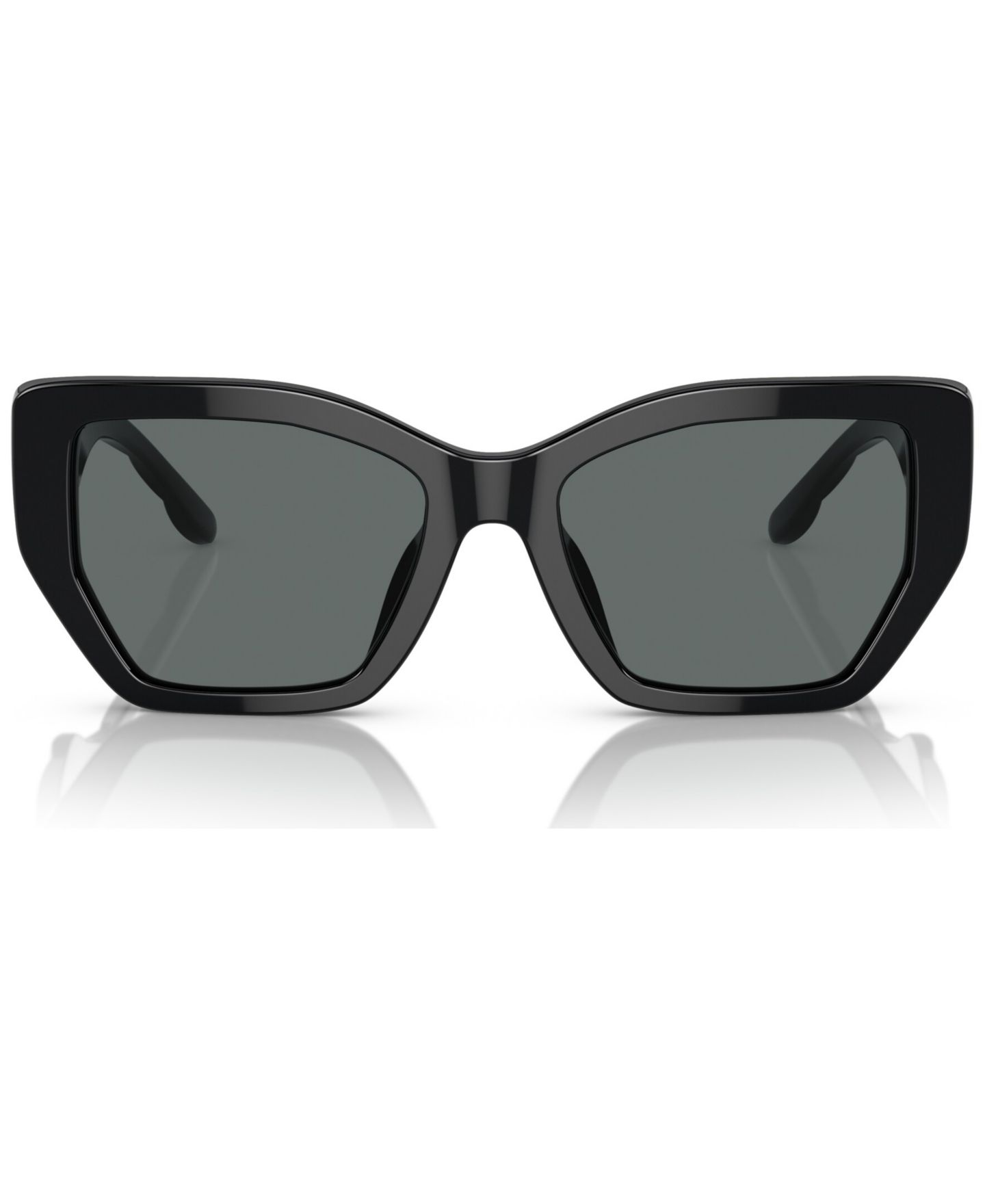 Женские солнцезащитные очки Tory Burch Polarized Sunglasses TY7187U, цвет: Чёрный — фото 4