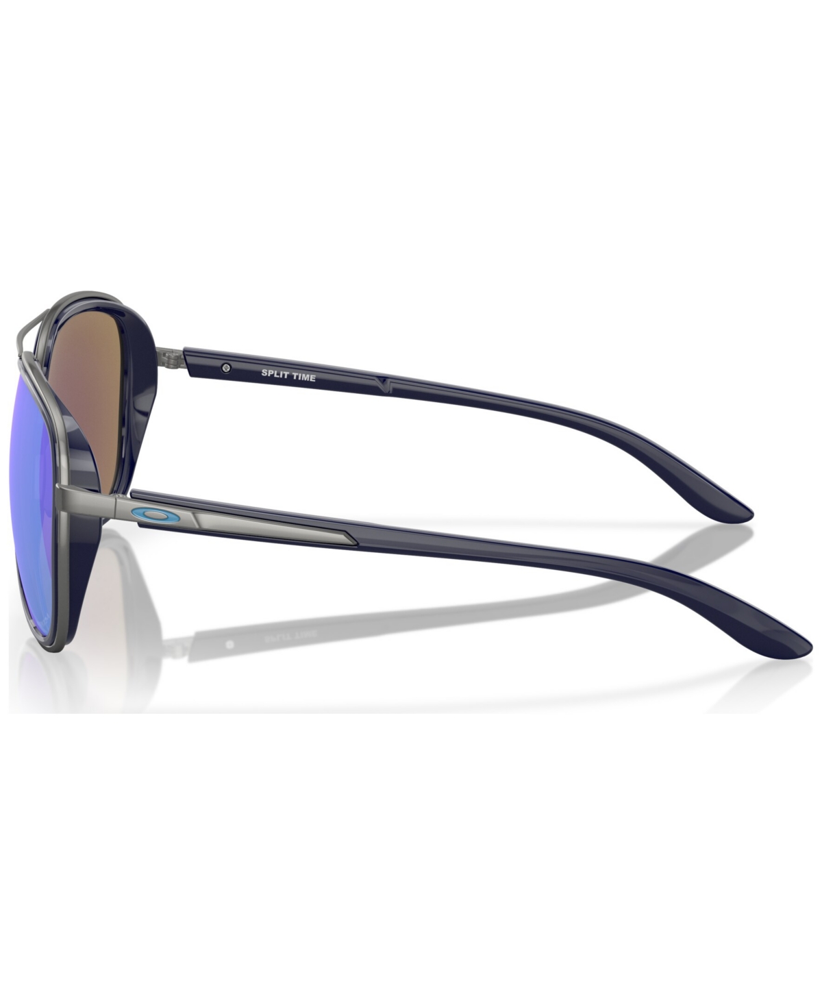 Shop Oakley Women's Polarized Sunglasses, Split Time In Navy