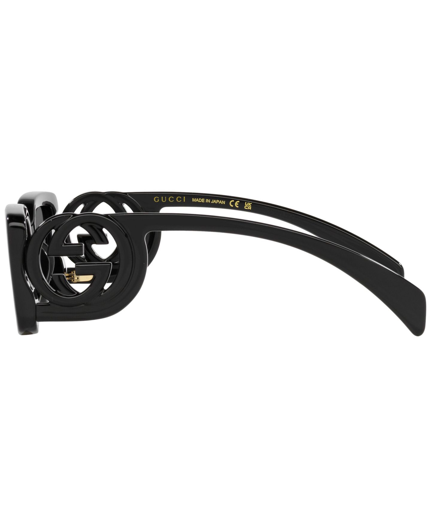 Женские солнцезащитные очки Gucci Sunglasses, GG1325S, цвет: Чёрный — фото 2
