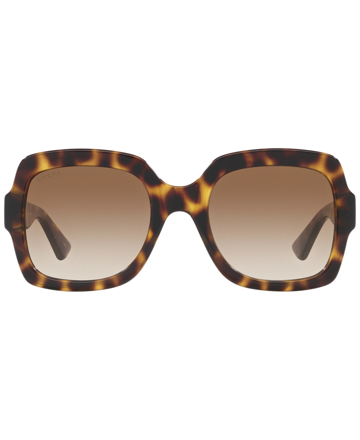 Gucci Tortoiseshell-effect Square-frame Sunglasses In Tortoise
