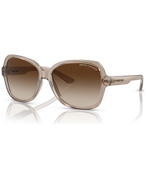 alfani A|X Armani Exchange Women's Sunglasses AX4029S Women's Fashion Shoes & Accessories