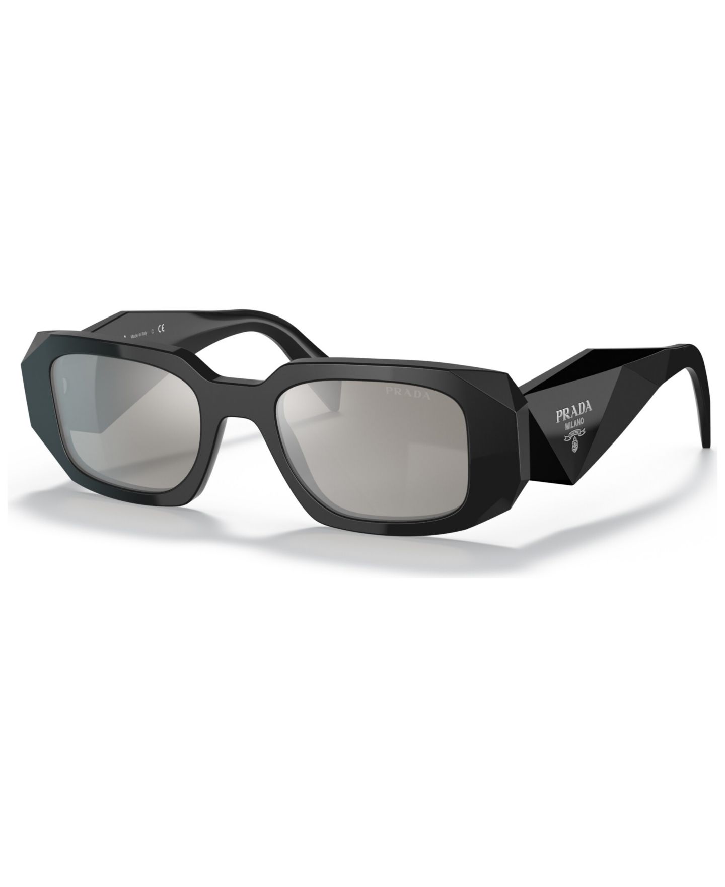 Женские солнцезащитные очки Prada Sunglasses, PR 17WS Mirror, цвет: Чёрный — фото 1