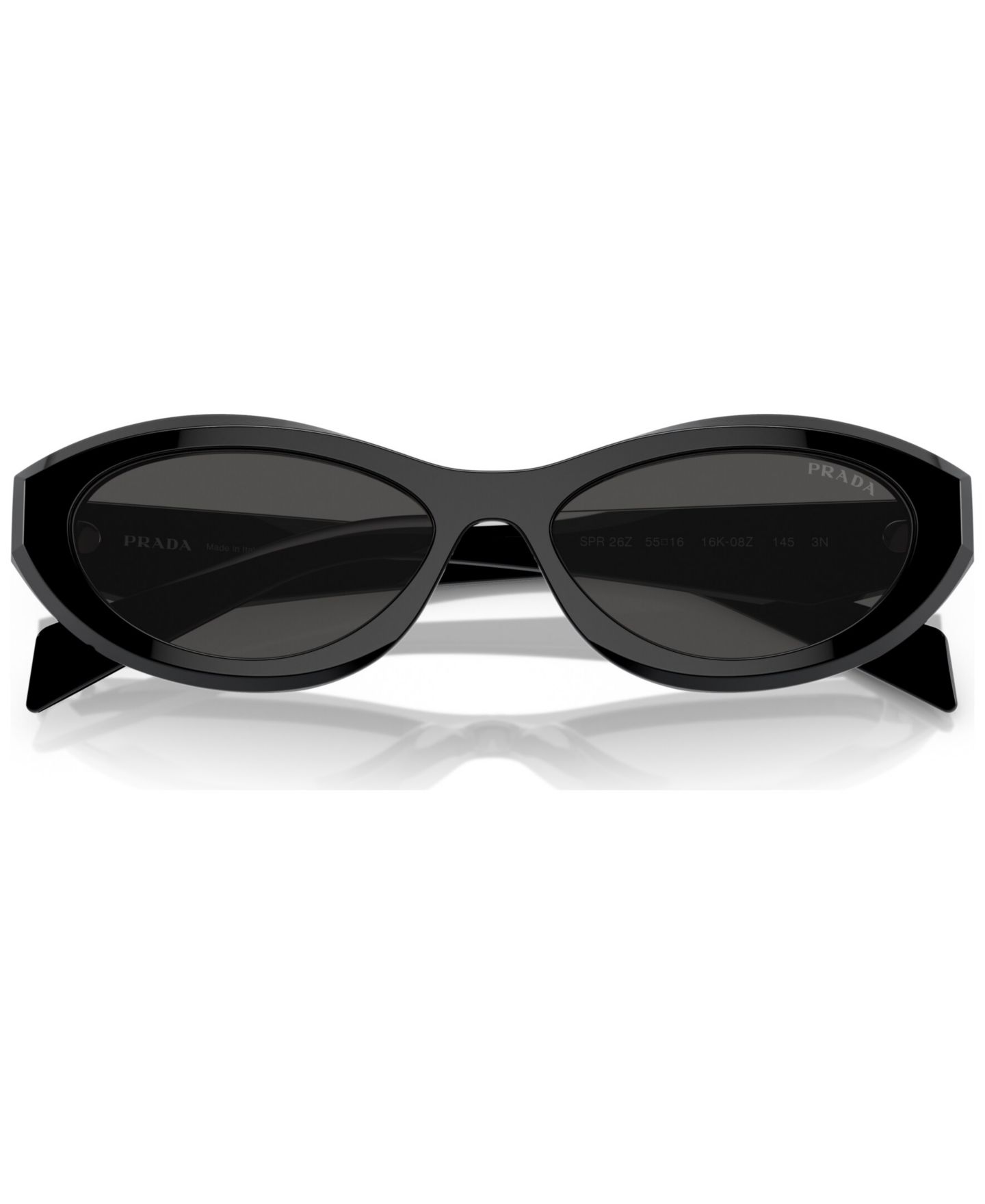 Женские солнцезащитные очки PRADA Sunglasses, PR26ZS, цвет: Чёрный — фото 4
