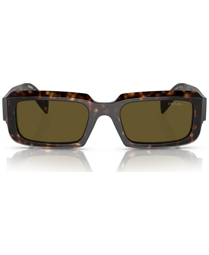 PRADA Men's Low Bridge Fit Sunglasses, PR 27ZSF - Macy's