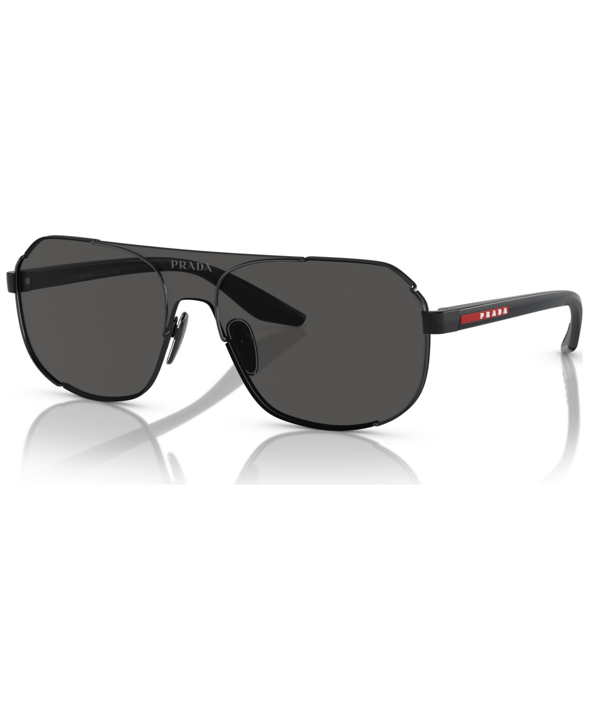 Prada Men's Sunglasses, Ps 53ys In Black