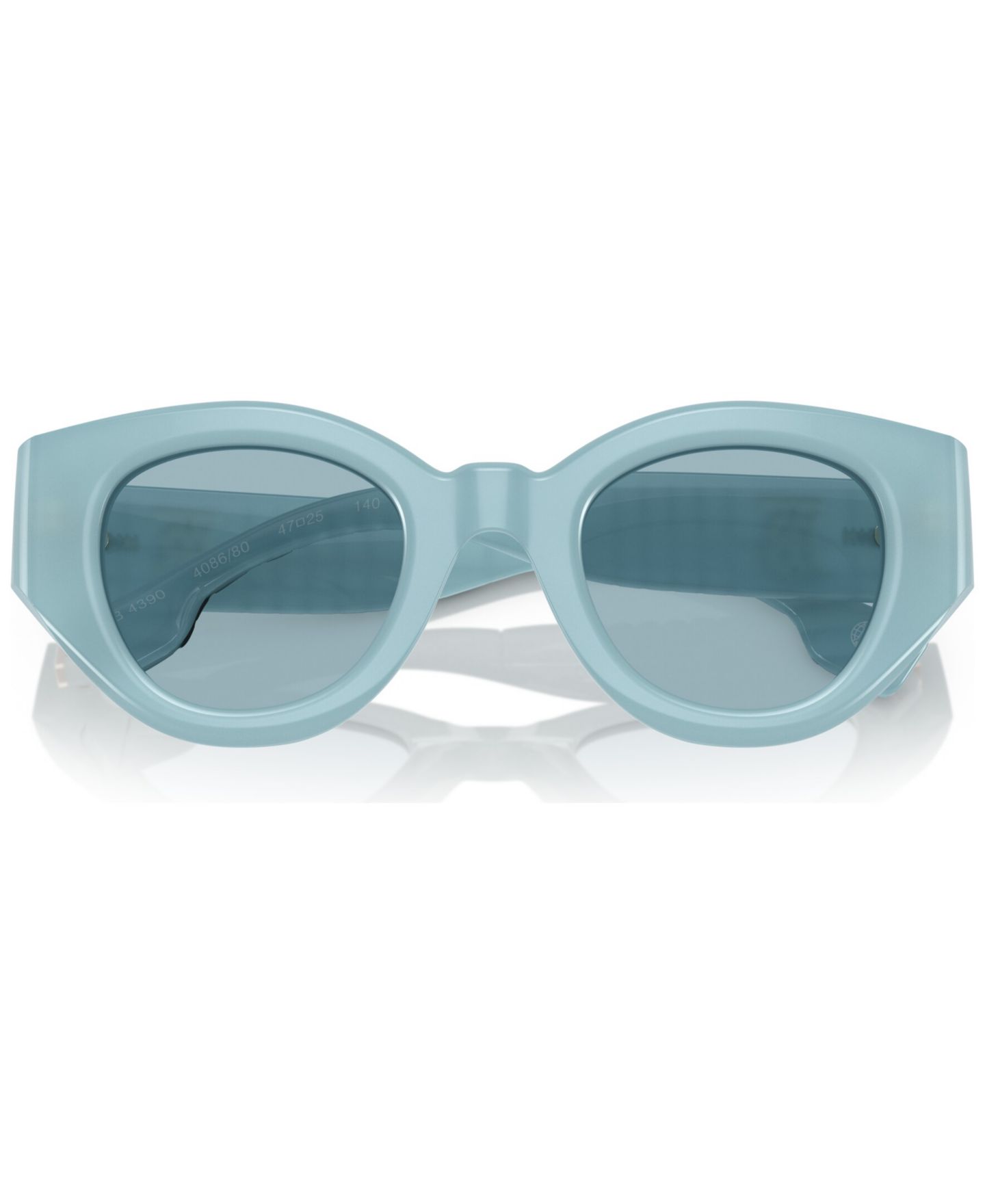 Женские солнцезащитные очки Burberry Sunglasses, BE4390 Meadow, цвет: Лазурный — фото 5