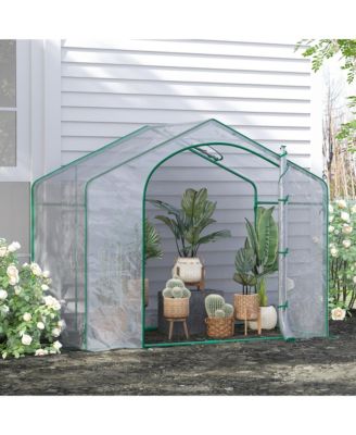 Portable Walk-in house, PVC Cover, Door, Top Vent,