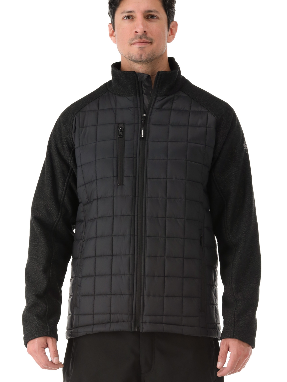 Big & Tall Hybrid EnduraQuilt Insulated Jacket - Black