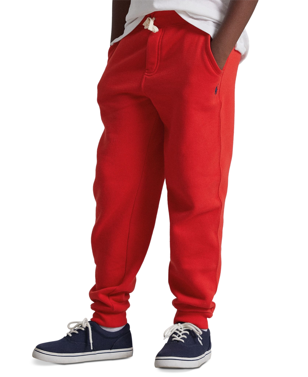 Polo Ralph Lauren Big Boys Cotton Fleece Drawstring Jogger - RL2000 Red