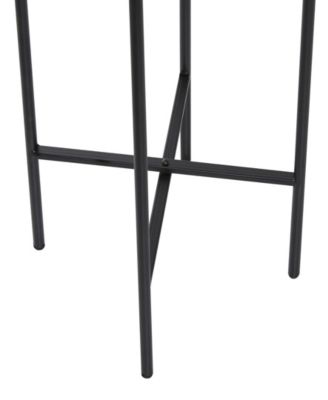 Gold-Tone Metal Indoor Outdoor Planter with Removable Stand Set of 2