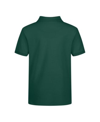 Big Boys Uniform Stretch Double Piqué Polo
