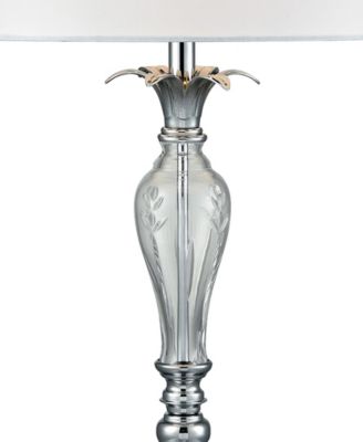Charlotte Lead Crystal Table Lamp