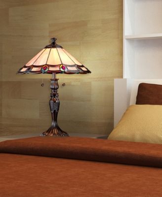 Aldridge Peacock Table Lamp