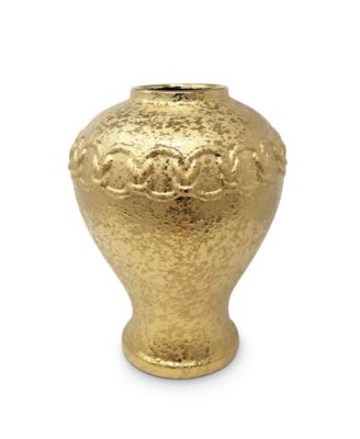 Ginger Jar and lid with Chain Detail