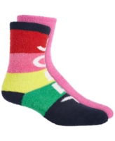 Charter Club Women's 2-Pack Holiday Fuzzy Butter Socks - Jolly