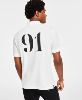 A|X Armani Exchange Men's 91 Short-Sleeve Polo Shirt - Macy's