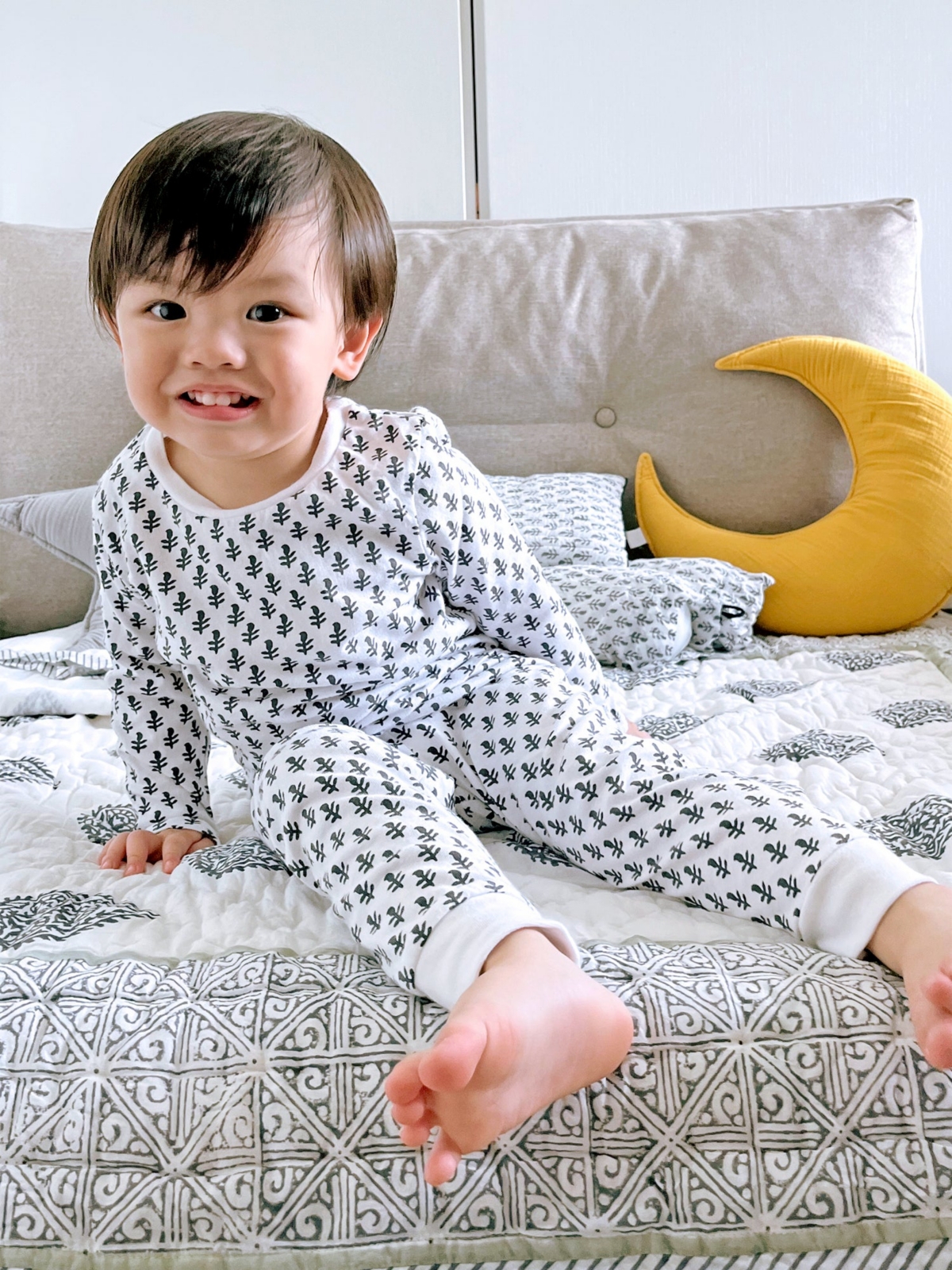 Gots Certified Organic Cotton Knit Piece Pajama Set For Toddler,(Size 2Y), Unisex - Fort