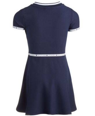 Big Girls Quarter Zip Dress