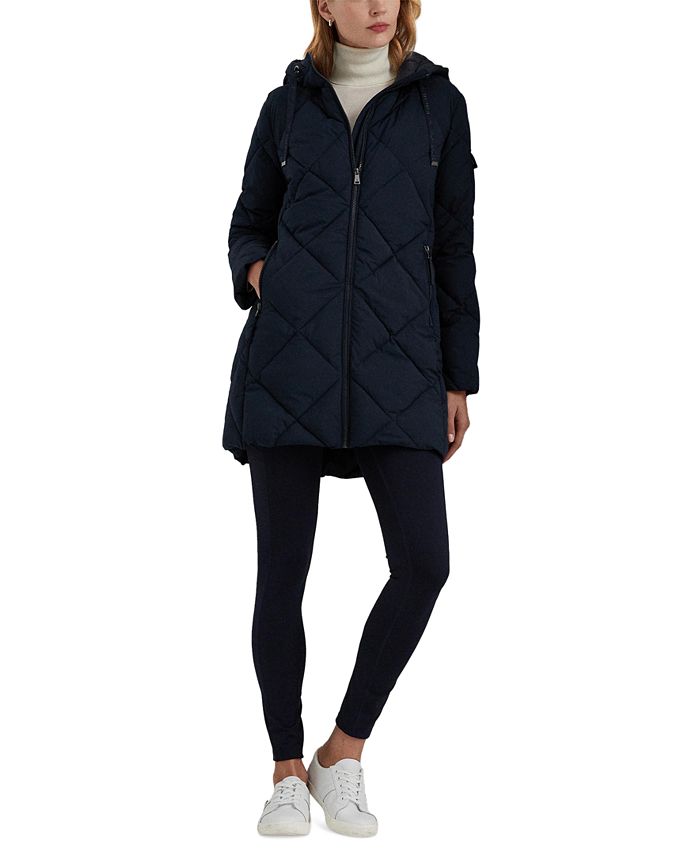 Lauren Ralph Lauren Women s Quilted Hooded Packable Puffer Coat