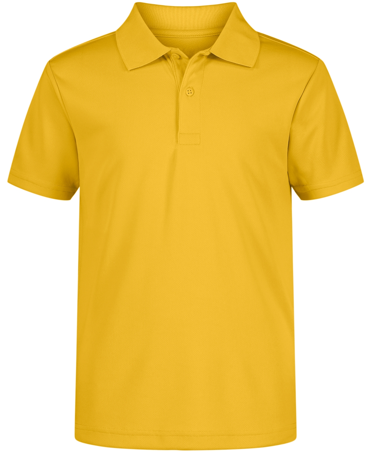 Nautica Big Boys Uniform Quick Dry Short Sleeve Performance Stretch Polo - Gold