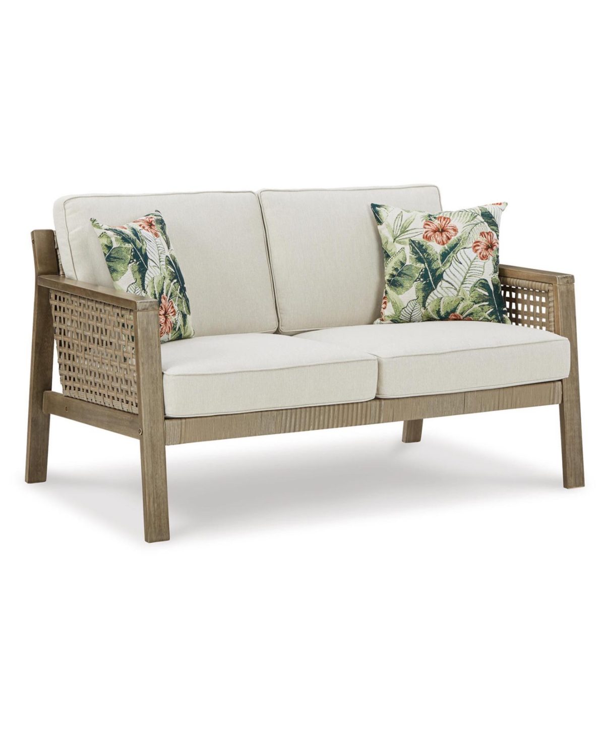 Signature Design By Ashley Barn Cove Loveseat W/cushion In Brown