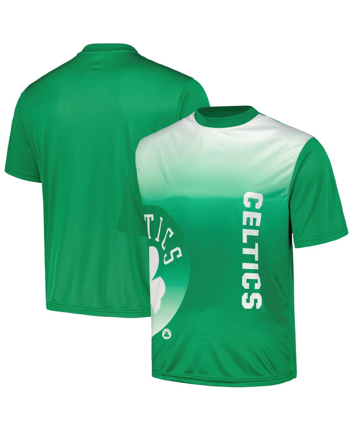 Fanatics Men's Kelly Green Boston Celtics Big And Tall Sublimated T-shirt