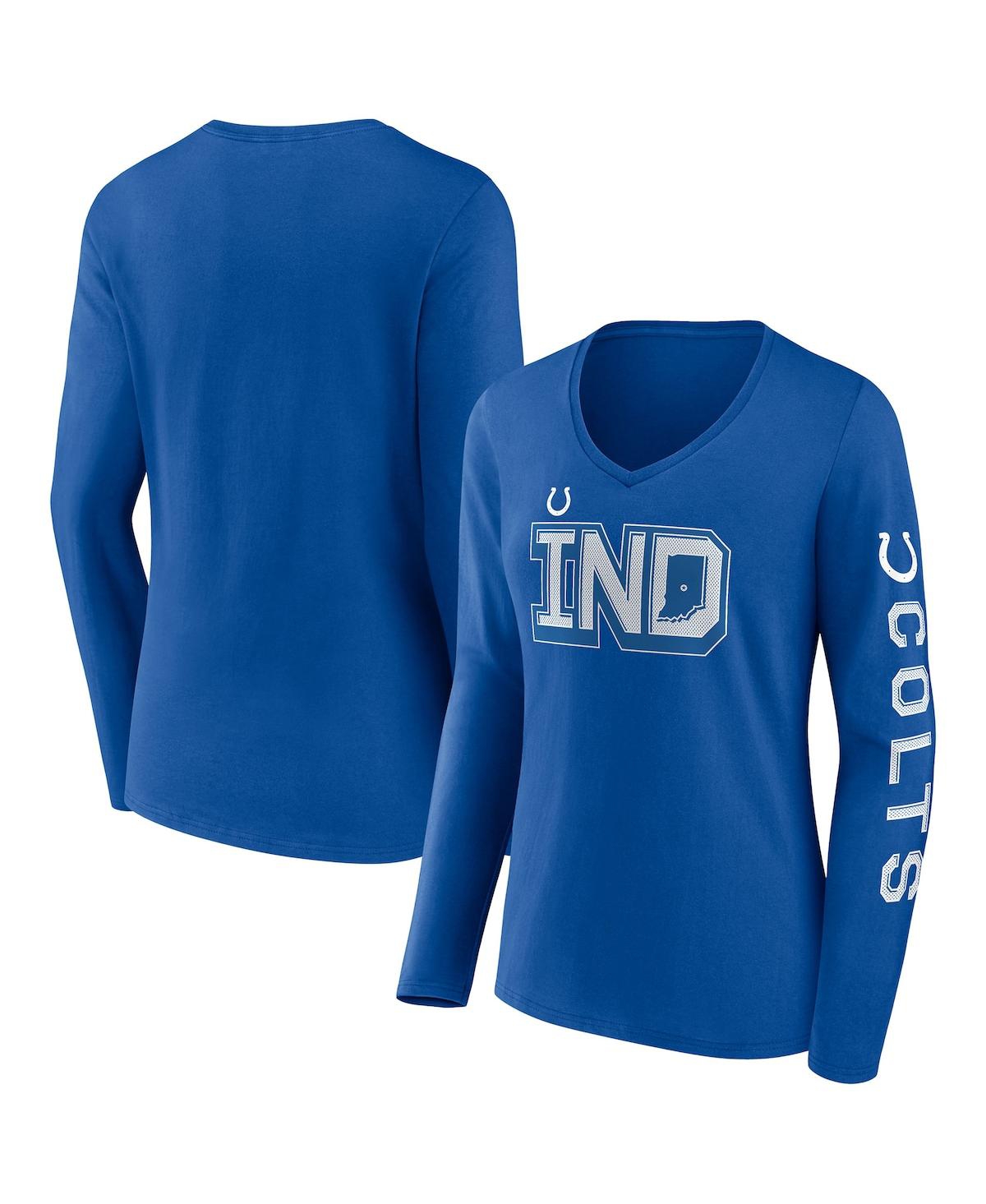 New York Islanders Fanatics Branded Women's 2-Pack V-Neck T-Shirt Set -  Royal/Heathered Gray