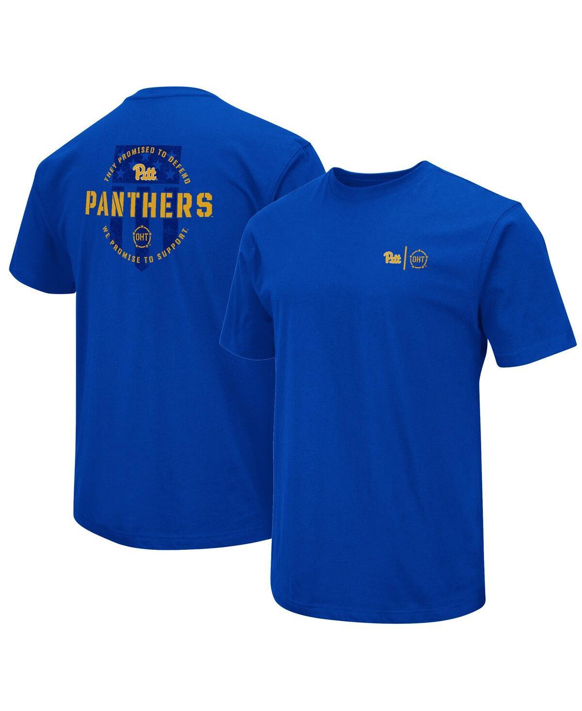 Shop Colosseum Men's  Royal Pitt Panthers Oht Military-inspired Appreciation T-shirt