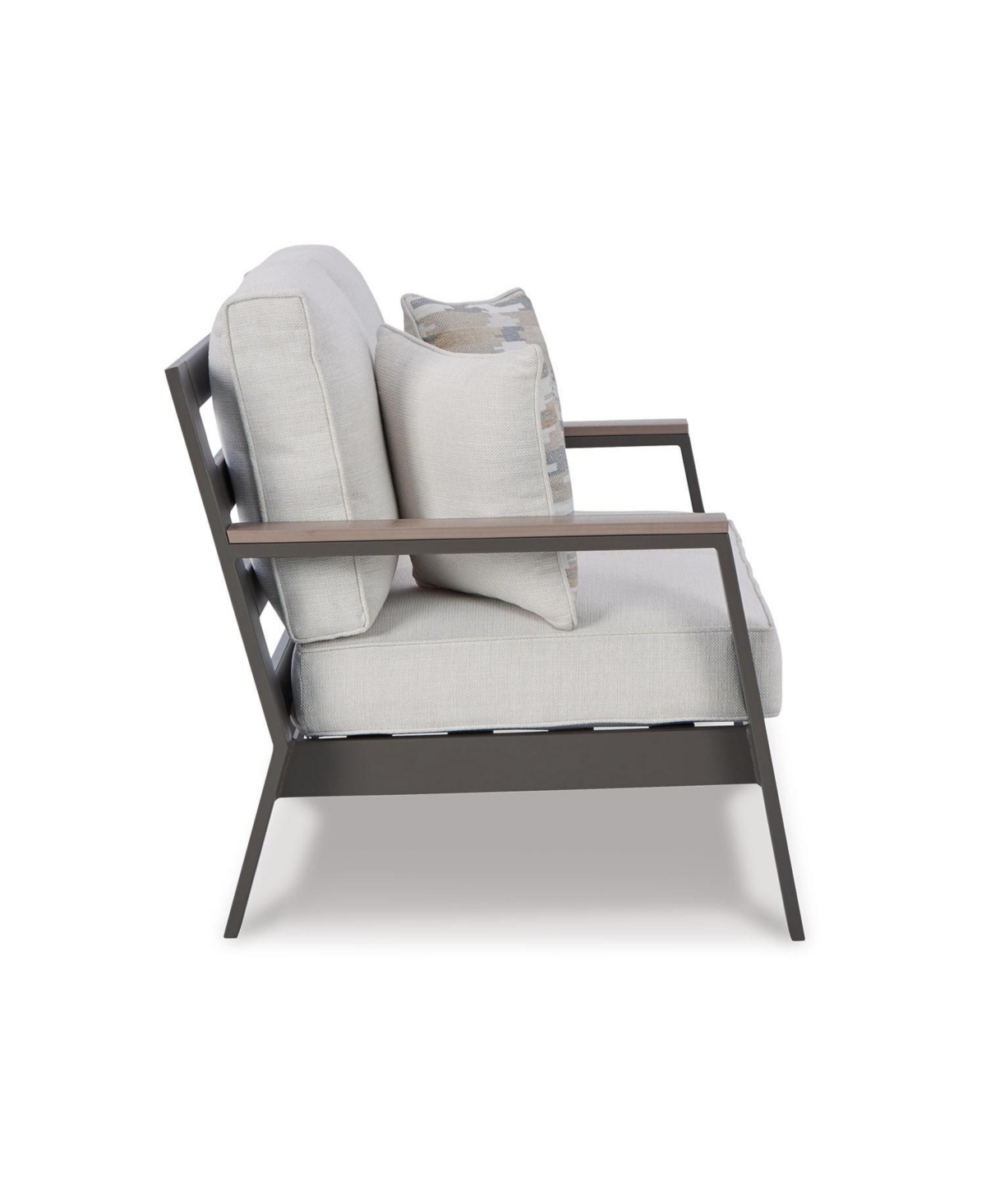 Tropicava Loveseat w/Cushion - White