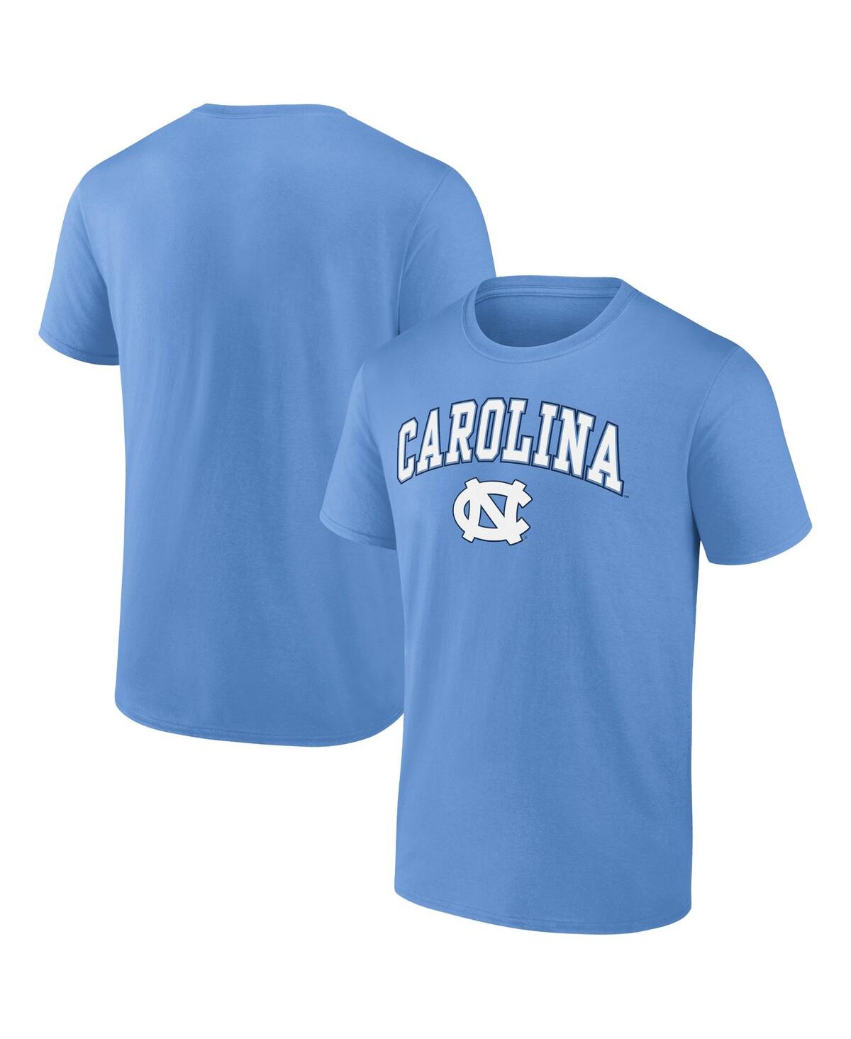 Fanatics Men's  Carolina Blue North Carolina Tar Heels Campus T-shirt