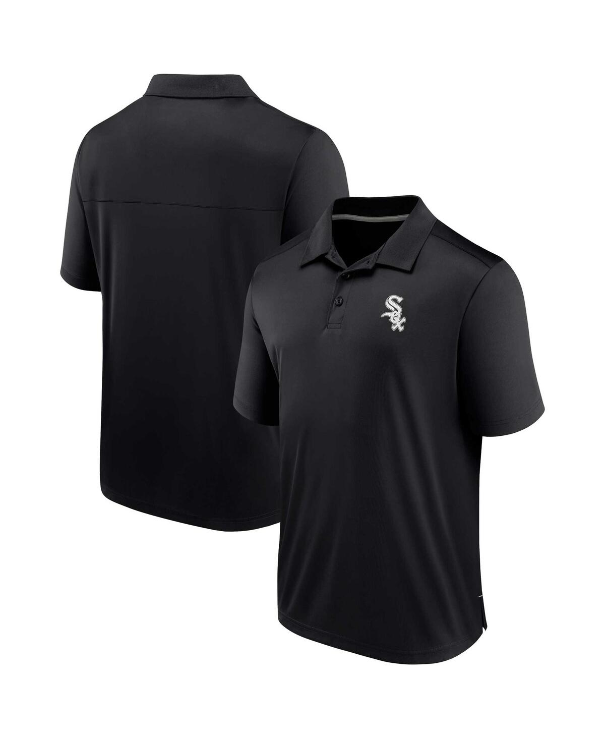 Shop Fanatics Men's  Black Chicago White Sox Hands Down Polo Shirt