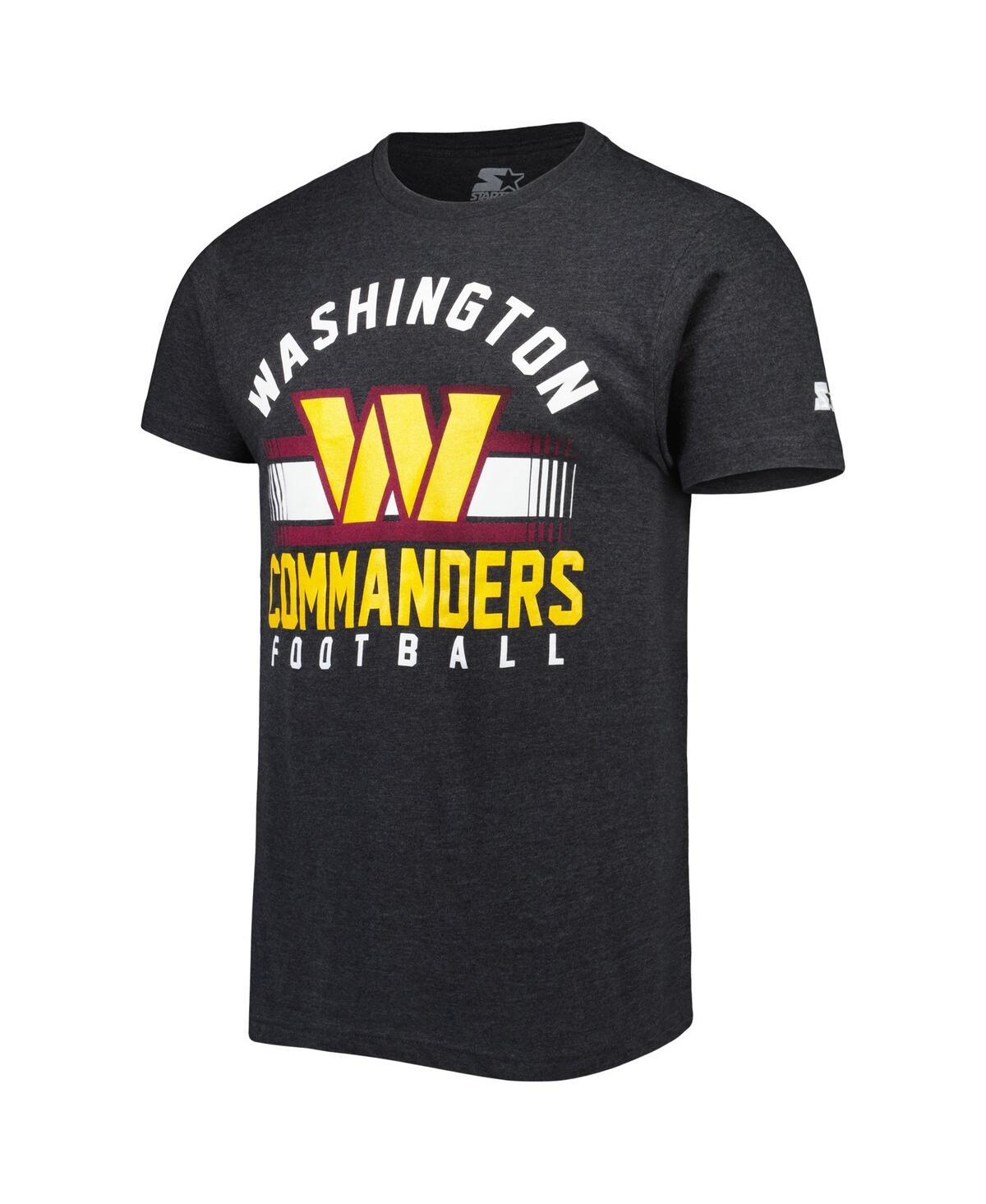 Shop Starter Men's  Black Washington Commanders Prime Time T-shirt
