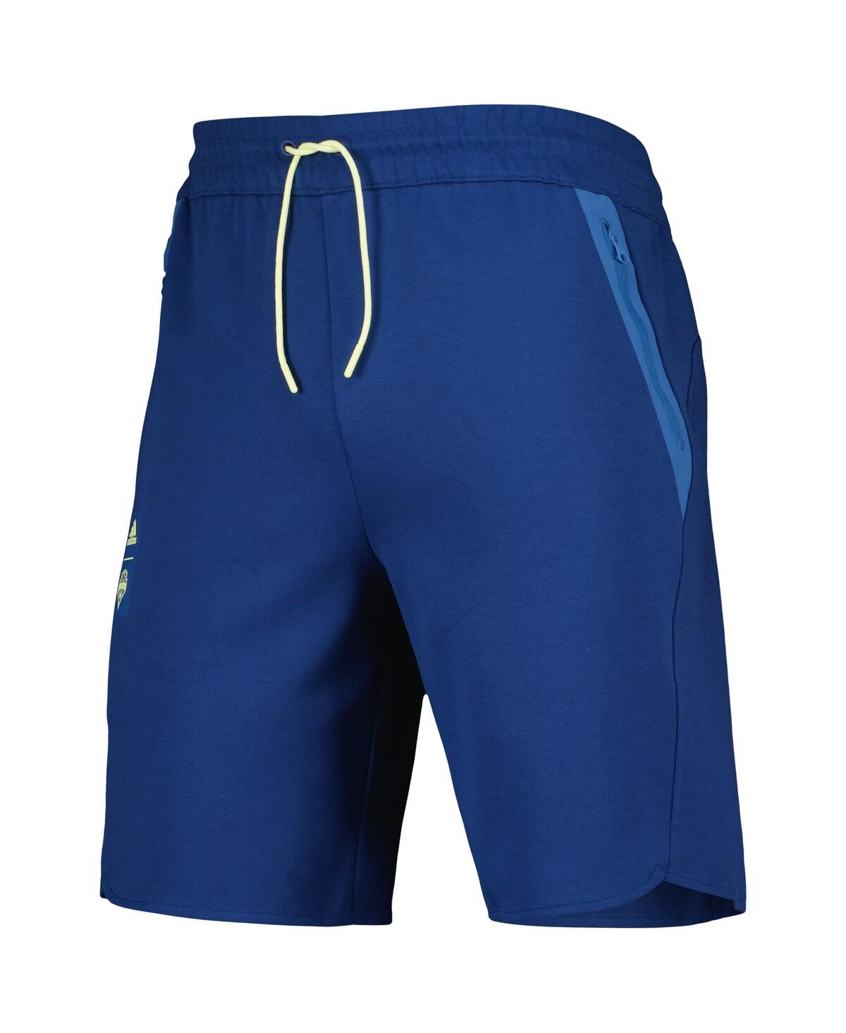 Shop Adidas Originals Men's Adidas Navy Seattle Sounders Fc 2023 Player Travel Shorts