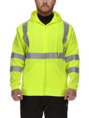 RefrigiWear Big Tall Hi Vis Fleece Hooded Sweatshirt Macy s