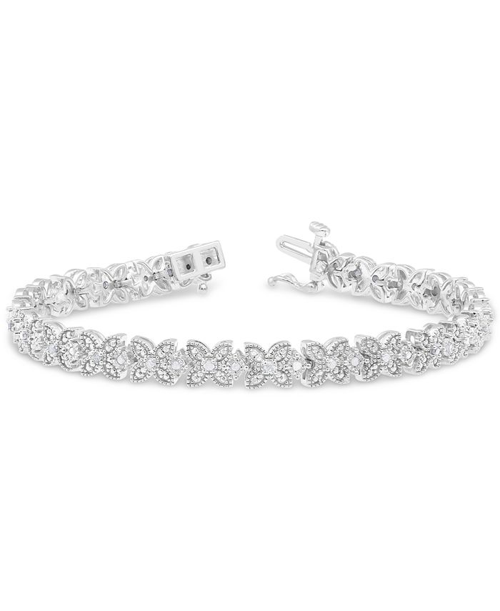 Macys womens outlet diamond bracelets