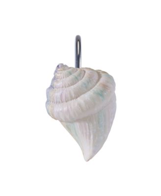 Coastal Terrazzo Resin 12-Pc. Shower Curtain Hooks